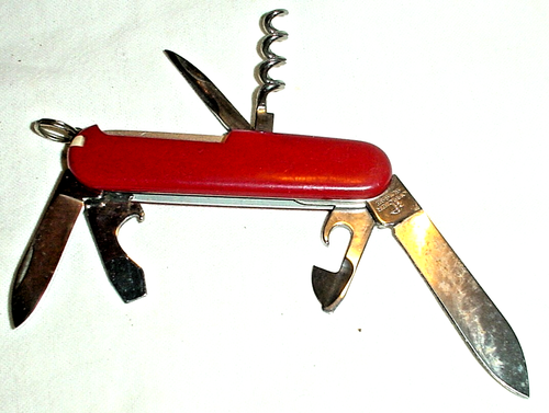 VICTORINOX SWISS ARMY KNIFE OFFICIER SUISSE SWITZERLAND STAINLESS ROSTFREI - Picture 2 of 4