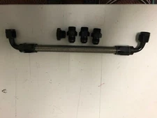 Assembled LS1 Crossover Fuel Rail Line Kit -6an x -8 ORB LS1 LS3 LS6 LS7