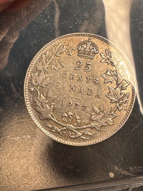 Canada 1927 Quarter high grade - scarce