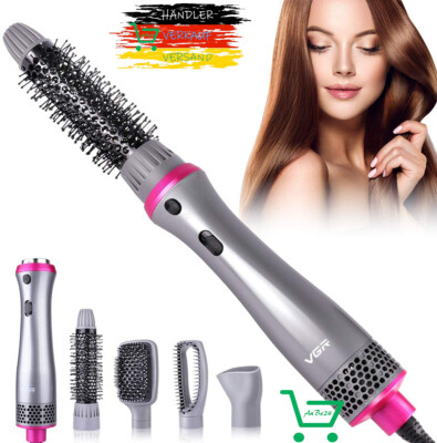 Friseur Warmluftbürste 4in1 Föhnbürste One Step Multi Styler 230V + Zubehör