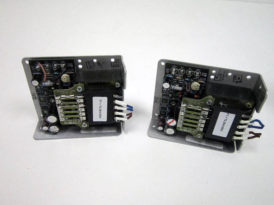 2X CONDOR MB24-2-1.2-A LINEAR AC DC CONVERTER 1 OUTPUT 24V 1.2A 100 ~ 240 VAC IN - Image 2 of 3