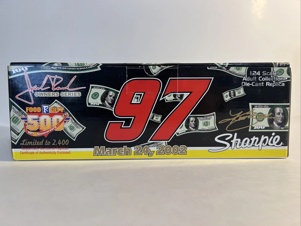 Ford Taurus Bristol 2002 Kurt Busch 1:24 #97 victoria # 201/2.400 Food City décimo aniversario Foto 4 de 4