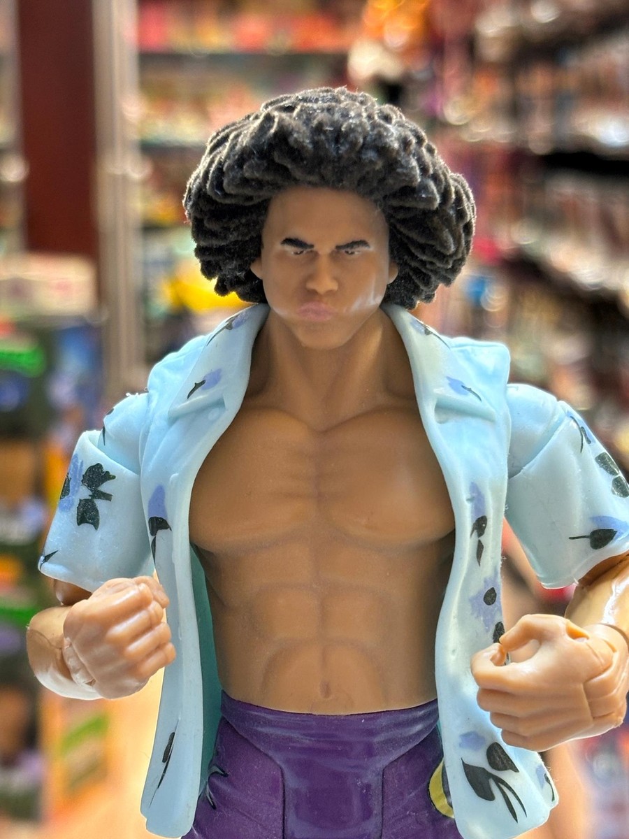 Carlito Purple Trunks & Flocked Hair (WWE Ruthless Aggression