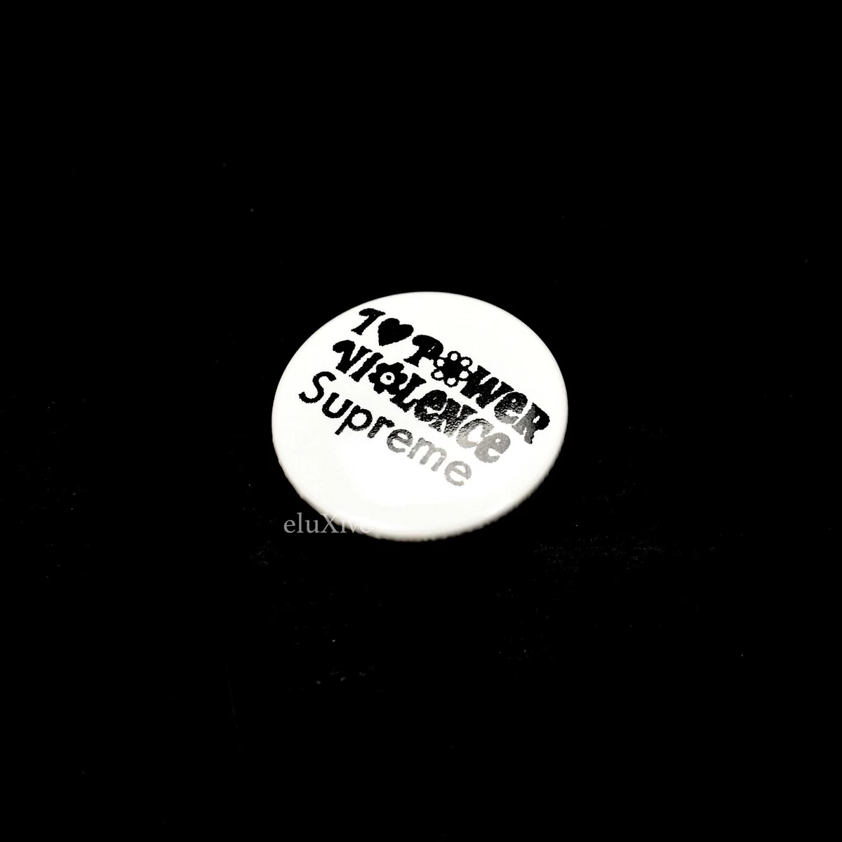 Supreme flower cheap pin