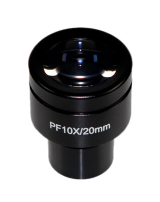Eyepiece (Ø 23.2 mm): WF 10× / Ø 20.0 mm (with scale 0.1 mm) [core OBB-A1465]