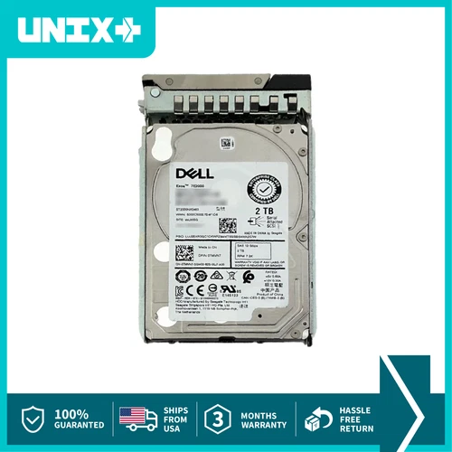 Dell TMVN7 2TB SAS 2.5 Server Hard Drive 7.2K RPM 12Gbps for Dell Server