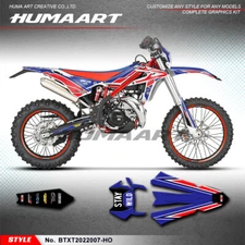 Dirt Bike Complete Sticker Decal Kit for Beta XTRAINER 250 300 2020 2021 2022