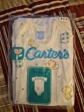 Vintage NEW Carter's T-SHIRT bodysuit M 12-18 LBS