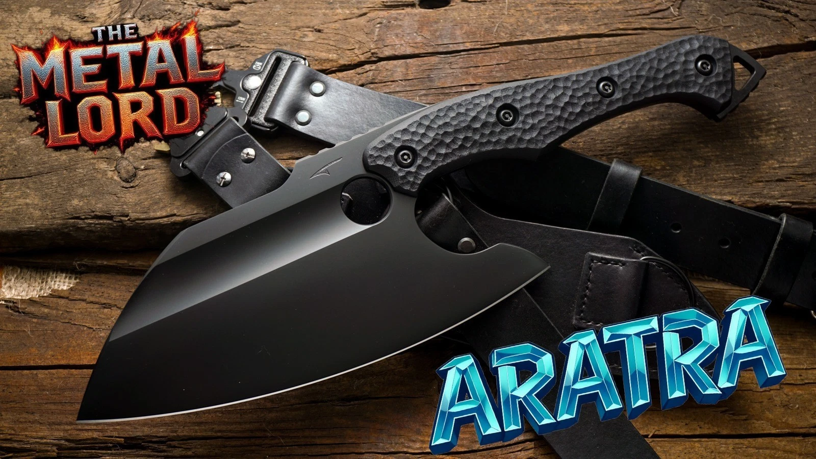 Tactical Cleaver Knife Full Tang Fixed Blade Survival Hunting Camping Chopper