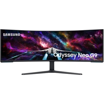 Samsung 57'' Odyssey Neo G9 Dual 4K Quantum Mini-LED Curved Gaming Monitor - Open