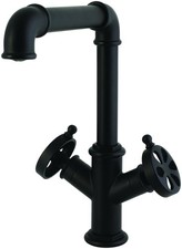 Kingston Brass LS650.RX Belknap 1.8 GPM 1 Hole Kitchen Faucet - Black