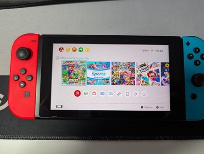 Nintendo Switch HAC-001 32GB Console with Blue/Red Joy Con