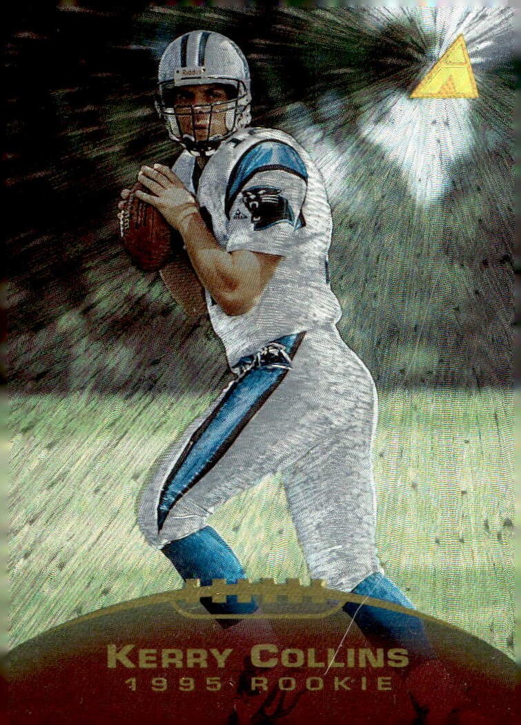 1995 Pinnacle #212 Kerry Collins Trophy Collection Rookie RC