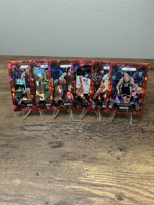 2024 Prizm Draft - *6* Red Cracked Ice Lot!