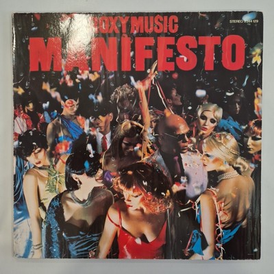 LP Roxy Music - Manifesto 2344 129 Rock Trash Angel Eyes Still Falls The Rain
