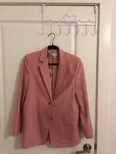 zara women pink blazer