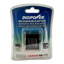 CANON NB-11L Digipower RECHARGEABLE BATTERY Digital Camera 3.6V 600mAh NEW Pack