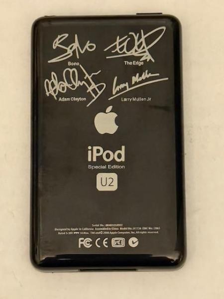 ポータブルプレーヤー iPod video U2 Special Edition 128GB Apple iPod Classic 5th Generation U2 Special Edition Black/Red