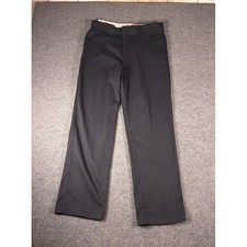 Dickies 874 Original Fit Work Pants Black Mens 38x34 Straight Leg