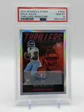 2022 Rookies & Stars - Thrillers Malik Willis #TH-21 Signatures /50 (AU, RC)