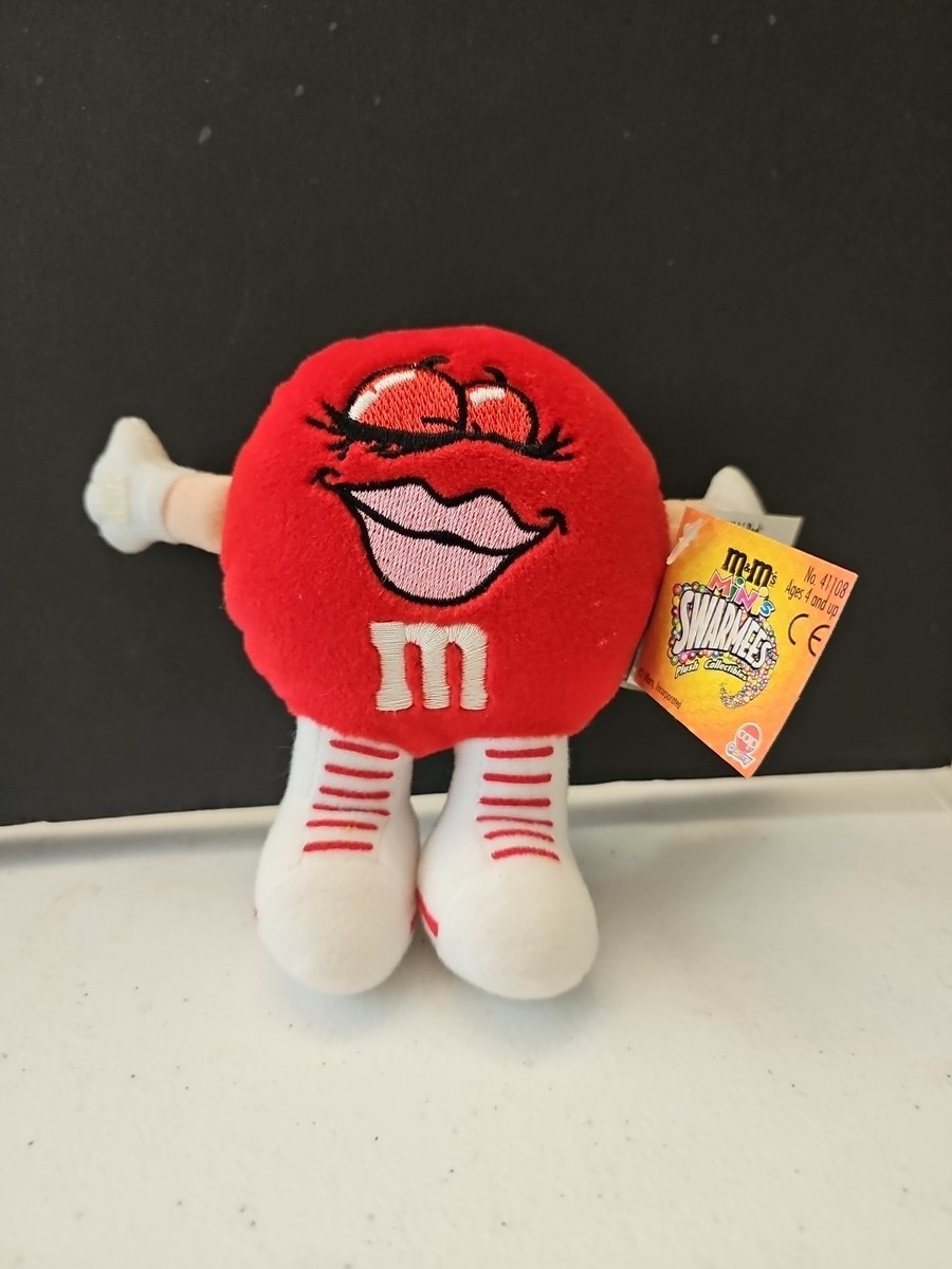 Vintage 1998 M&M's Swarmees Rikki Red Plush Soft Toy with Tag | eBay
