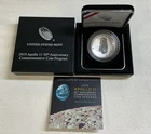 2019-P $1  Apollo 11 50th Anniversary .999 Silver Dollar Proof W/OGP & COA