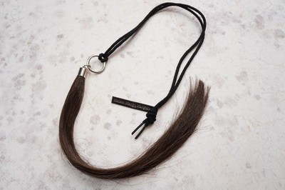 Used Maison Martin Margiela for H&M RE-EDITION Hair Lock Necklace Used Maison Martin Margiela for H&M RE-EDITION Hair Lock Necklace