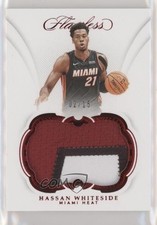 2018-19 Panini Flawless Patch Ruby 2/15 Hassan Whiteside #P-HWS Patch 3d3