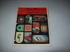 Vintage 1969 Nutone / Lightcraft of California Catalog Mid Century Lighting, x