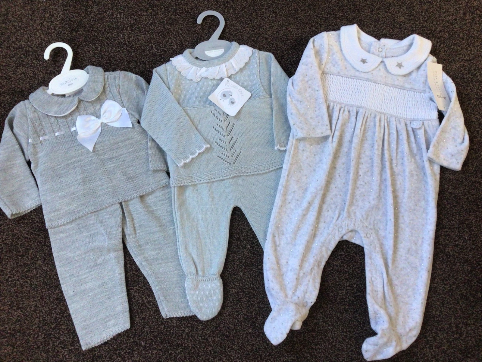Bundle of baby girls warm winter clothes outfit x 3 size 3-6 months
Opens in a new window or tab