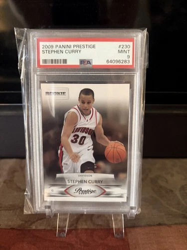 2009-10 Panini Prestige Rookie Stephen Curry #230 (RC) PSA 9