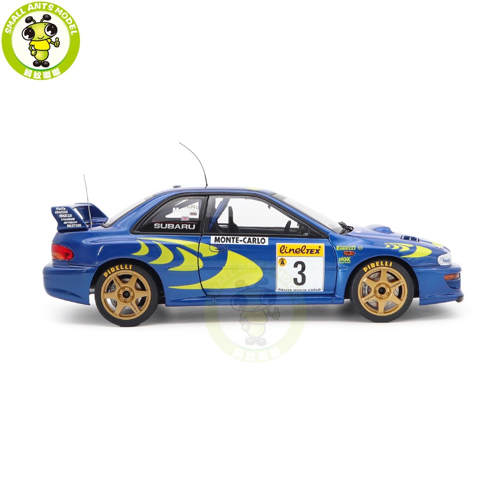 1/18 Subaru Impreza WRC 1997 #3 Autoart 89790 Monte Carlo Diecast