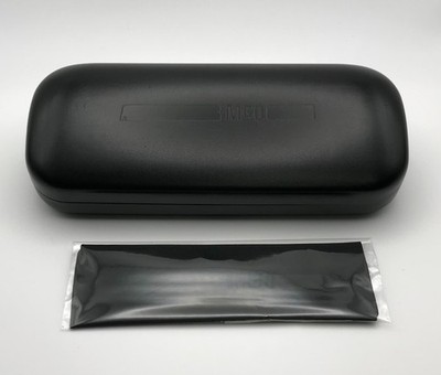 New Authentic MCQ Alexander McQueen Glasses Clamshell Case Cleaning Cloth