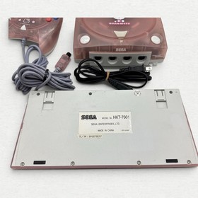 Sega Dreamcast HKT-3000 Home Console Hello Kitty Limited Edition Skeleton Pink