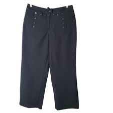 Vintage WWII U.S. Navy "Crackerjack" 13-Button Bell Bottom Sailor Wool Pants