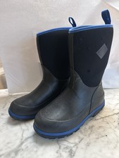 Muck Boot Company Kids Forager Boot in Black/Blue, Size 5k, NIB