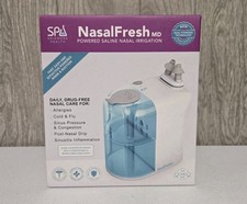 Spa Sciences Health Nasal Fresh MD, Powered Saline Nasal Sinus Irrigation NEW