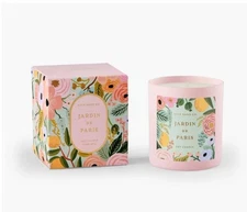 RIFLE PAPER CO. - Jardin de Paris SOY CANDLE NIB made in USA DR-056