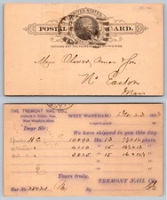 Tremont Nail Co West Wareham Massachusetts Postcard