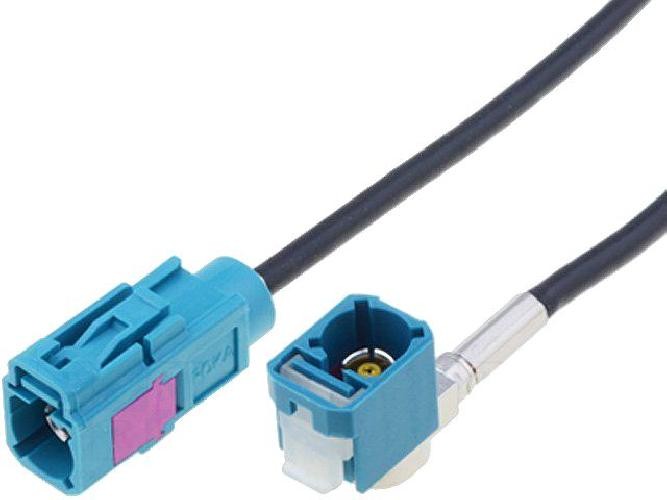 Câble d'antenne Fakra F coudé 2m pour éviter le manque de place