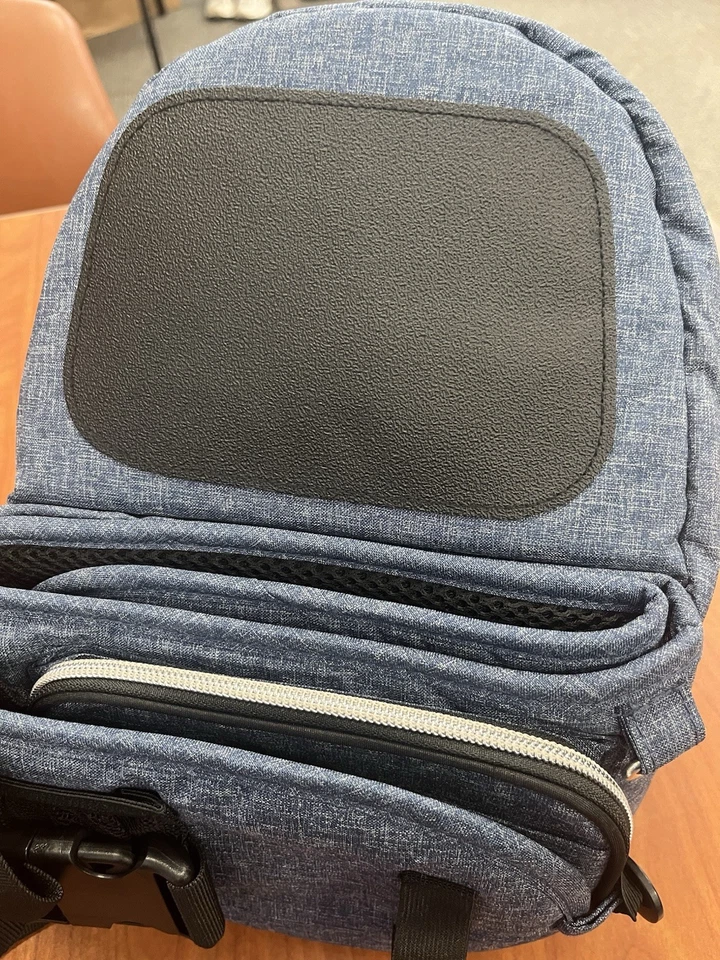 Portabebés Tushbaby The Only Safety certificado asiento de cadera - azul Foto 3 de 4