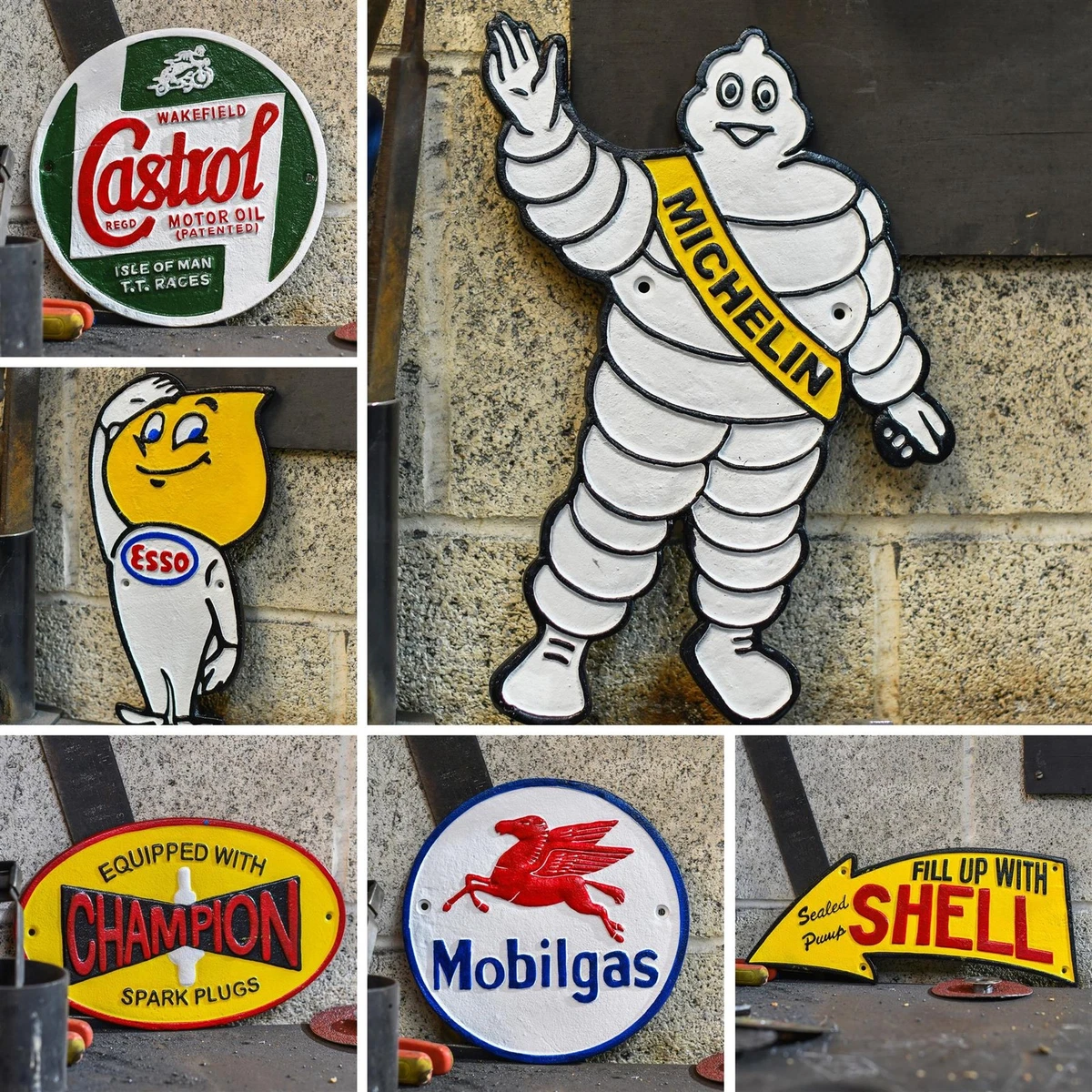 Michelin Sign in Petrol & Oil Advertising Collectables for sale