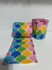Rainbow Mermaid Scale Horse Polo Wraps, Set of 2