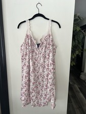Vintage 80s/90s Floral Housedress Size L Cottage Core Prairie Cottagecore