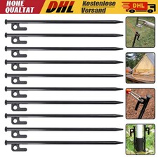 10x Aringhe per Tenda in Acciaio - Chiodi di Terra Lunghi e Robusti per Campeggio e Outdoor.