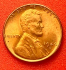 1940-D Lincoln Wheat Cent Penny GEM RED BU From an Original Bank Roll