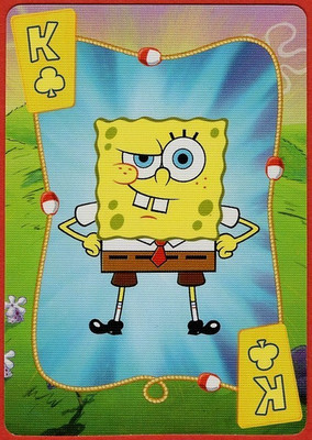 SpongeBob SquarePants Nickelodeon Cartoon Series Character Playing Card