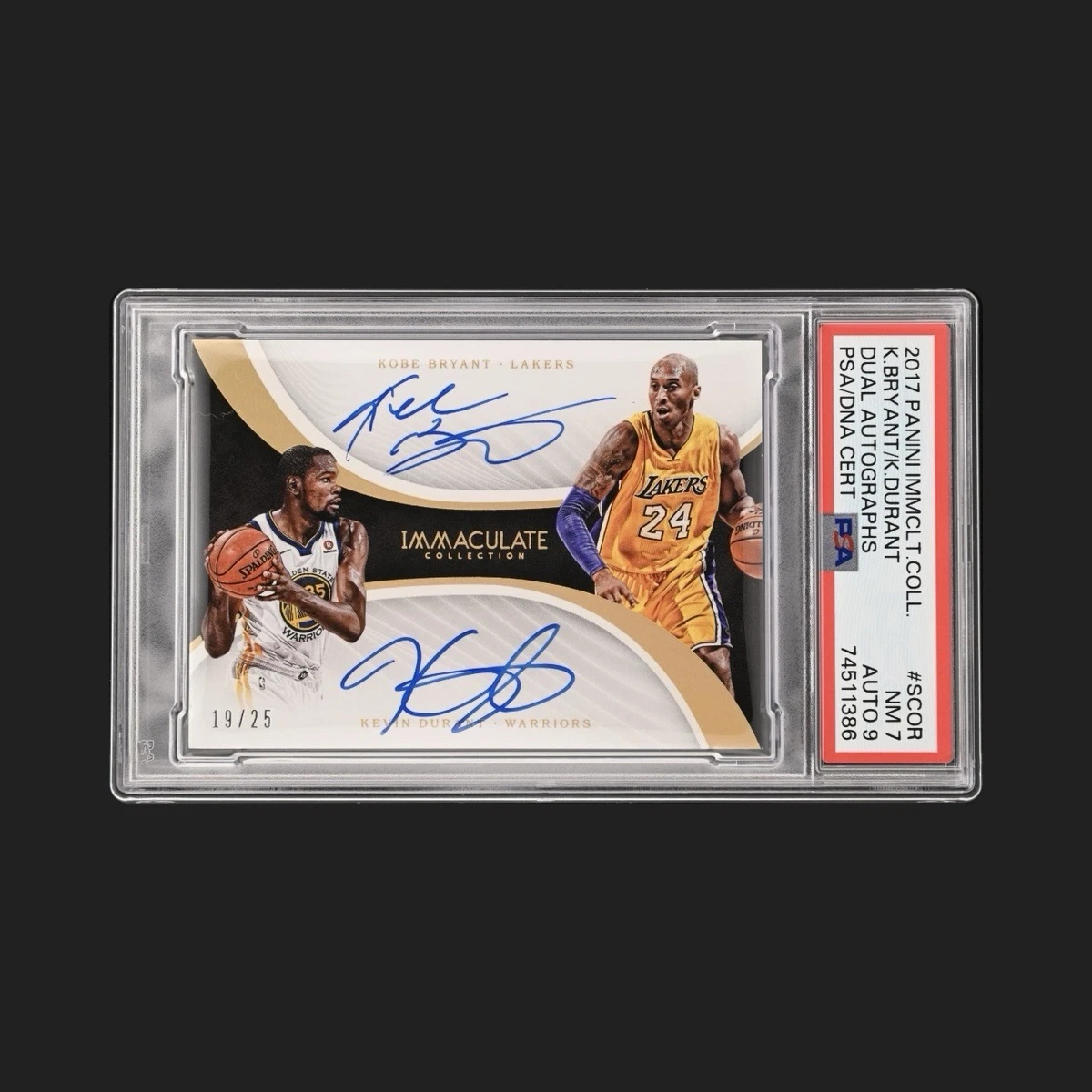 2017-18 Panini Immaculate Collection - Dual Autographs Kevin 