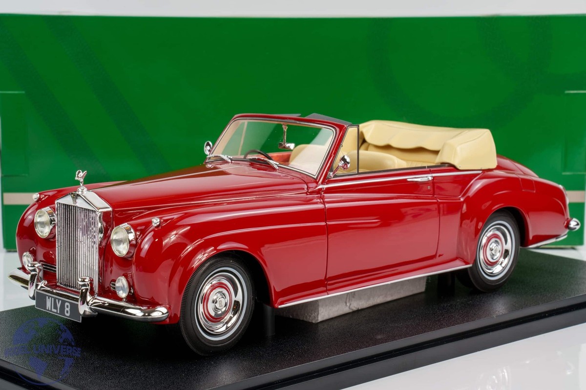 Cult Scale - 1:18 Rolls-Royce Silver Cloud DHC Red 1960-1962