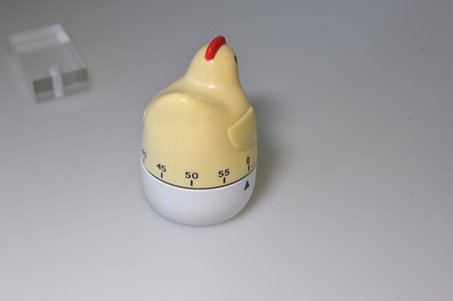 Vtg Chicken egg country Kitchen Timer 60 Minute WORKS retro SR4 - Picture 8 of 10
